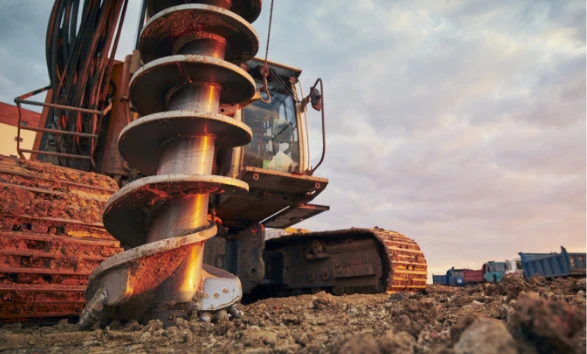 Environmental assessment at mining site